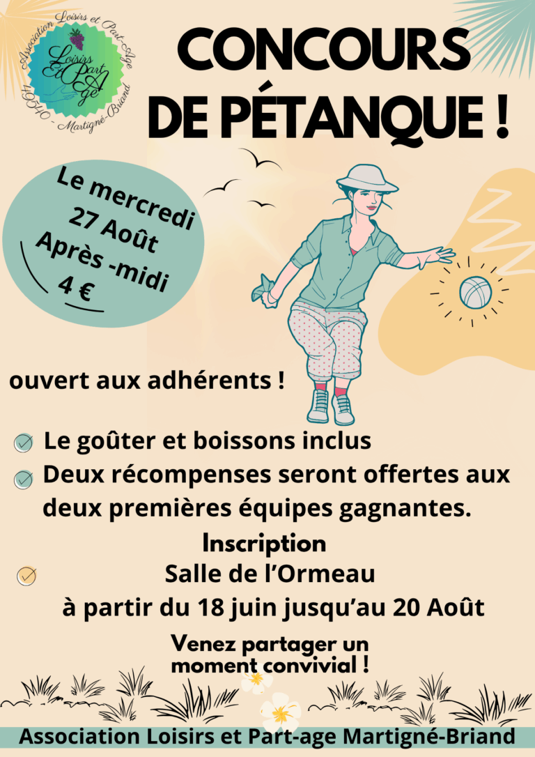 Activité Pétanque