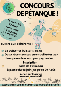 Activité Pétanque