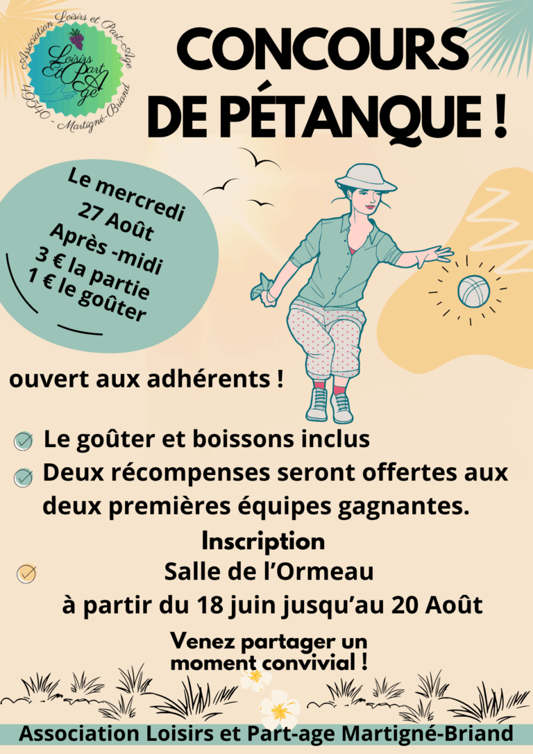 Activité Pétanque