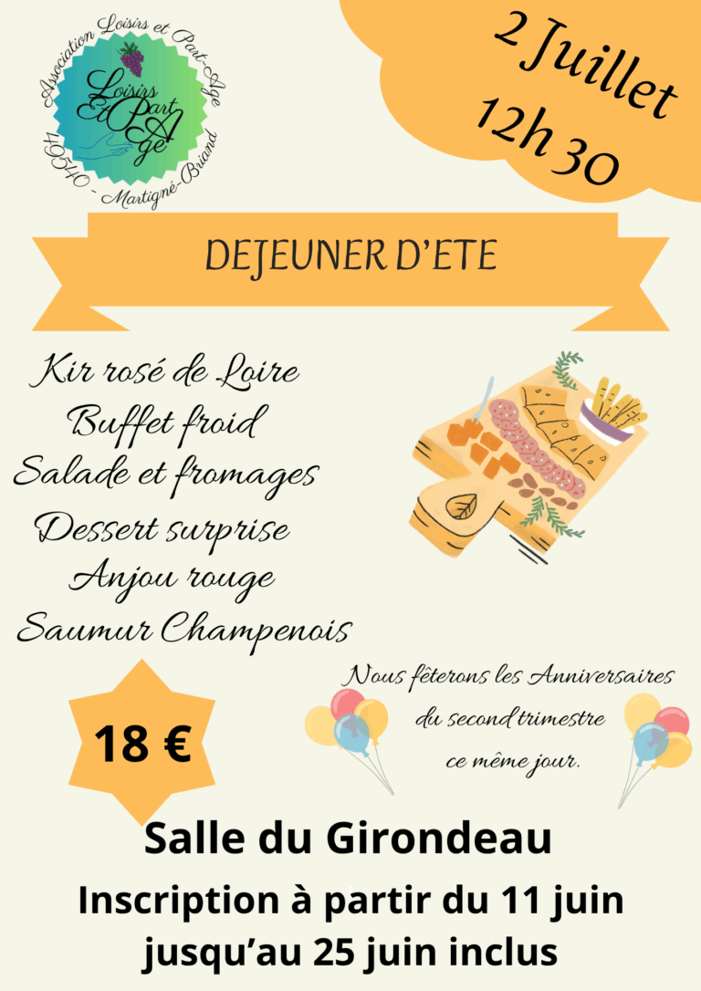 Déjeuner d’été au Girondo