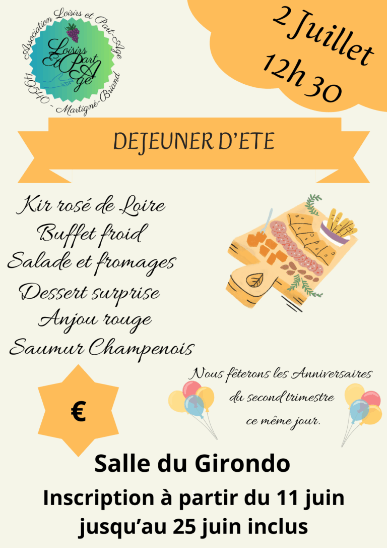 Déjeuner d’été au Girondo