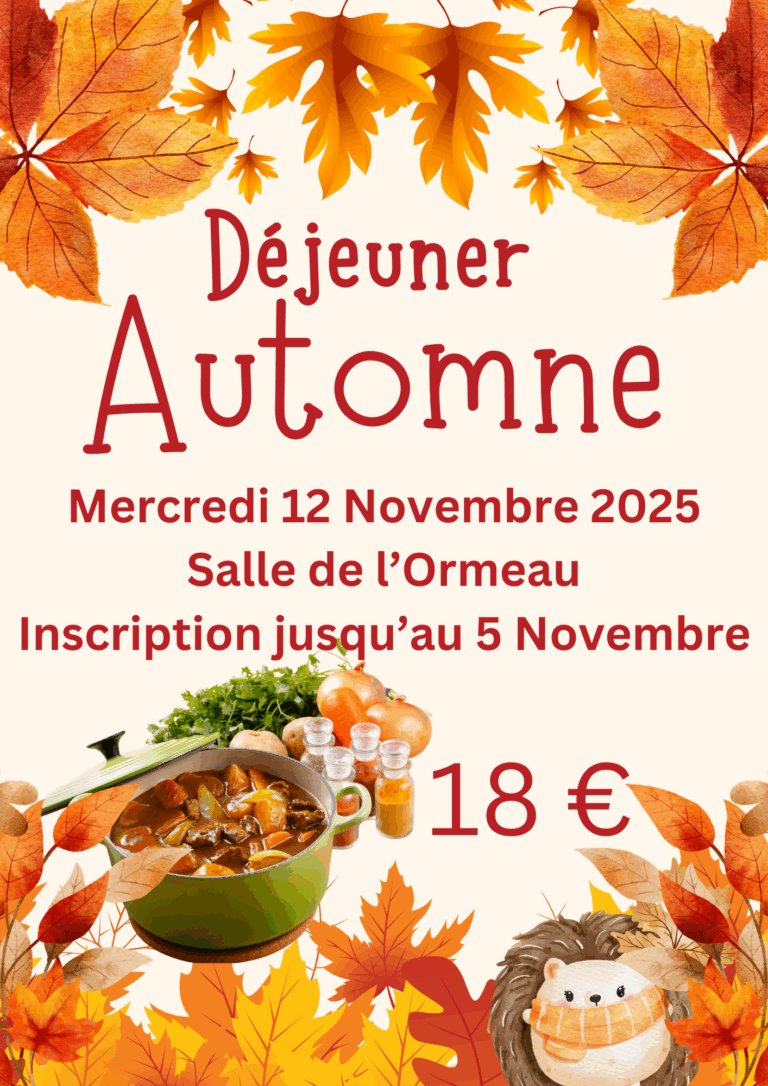 Repas d’automne