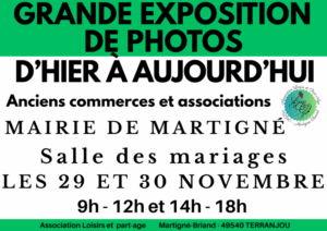 Exposition d’hier à aujourd’hui