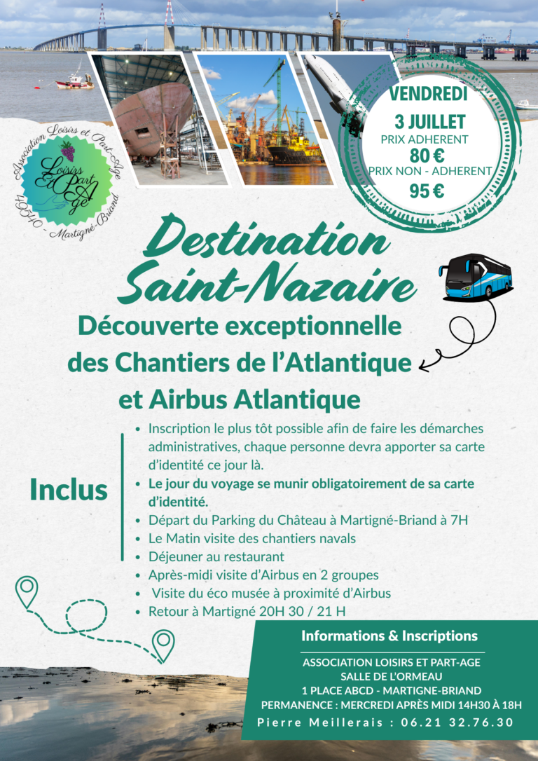 Voyage exceptionnel à saint nazaire