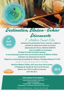 Sortie Blaison-Gohier